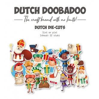 Die-cuts Sinterklaas -...